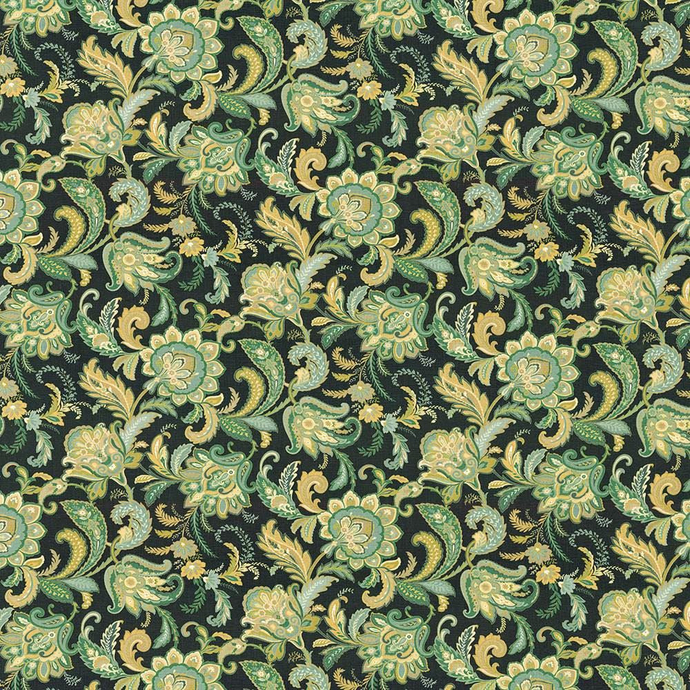 Serrana Garden Ocean Floor  by Kasmir Designer Fabric 5107 55% Linen
45% Rayon
 CHINA 12,000 Wyzenbeek Double Rubs Horizontal: 27 4/8 inches and Vertical: 26 inches 54  - Swanky Fabrics -