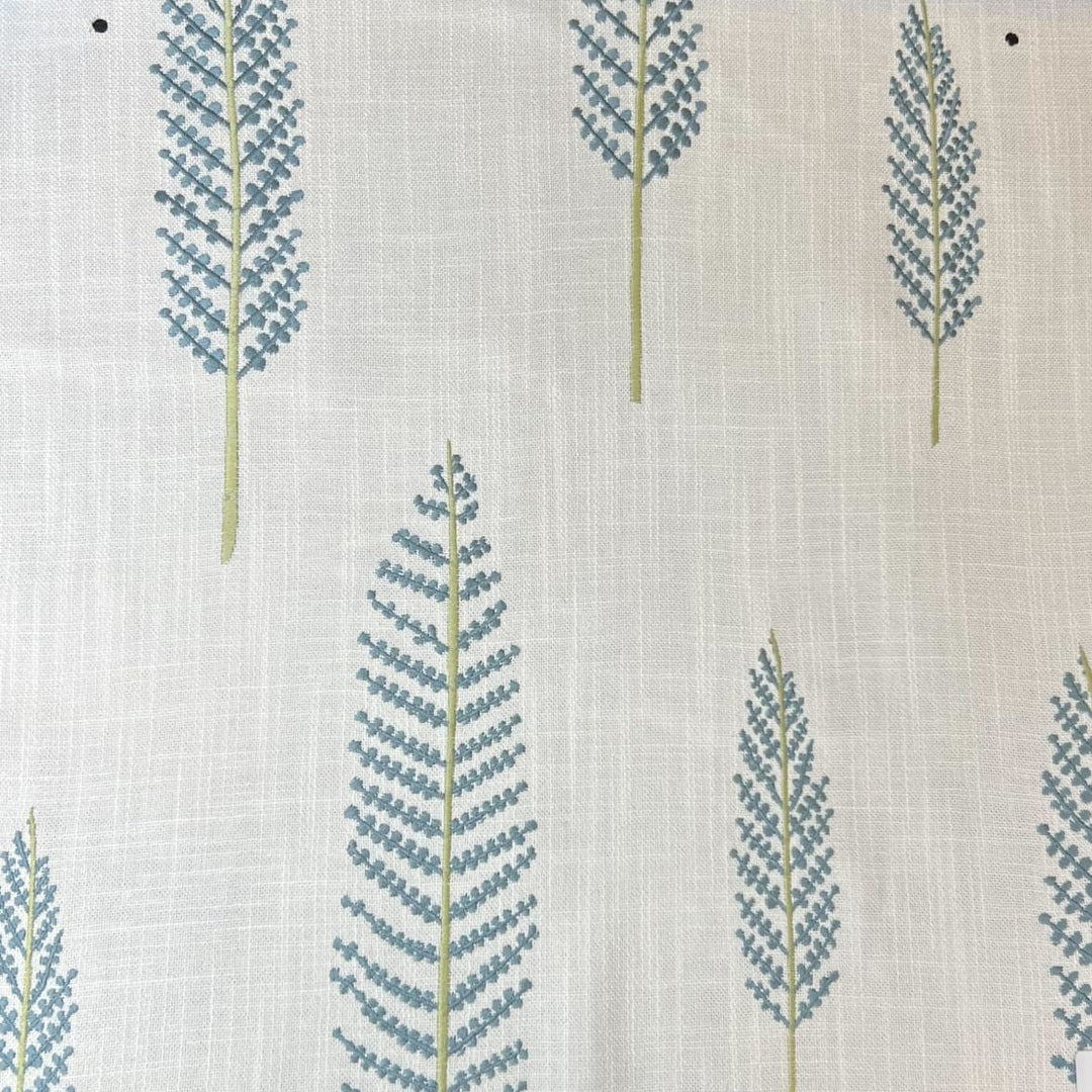 Sezincote Cypress Tree Lagoon by Europatex Designer Fabric