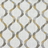 Europatex Fabric Sezincote Riverbend Ogee Alloy
