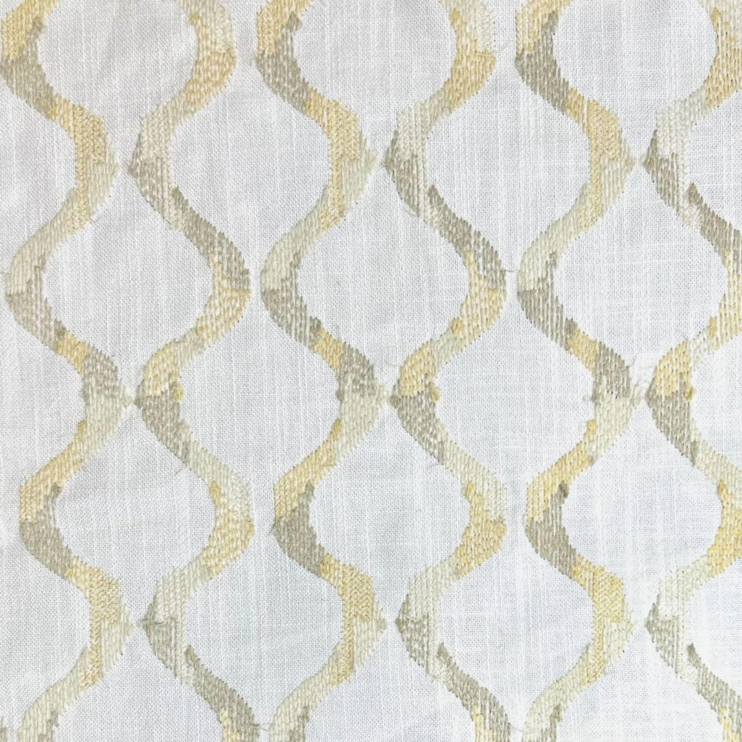 Sezincote Riverbend Ogee Filigree by Europatex Designer Fabric