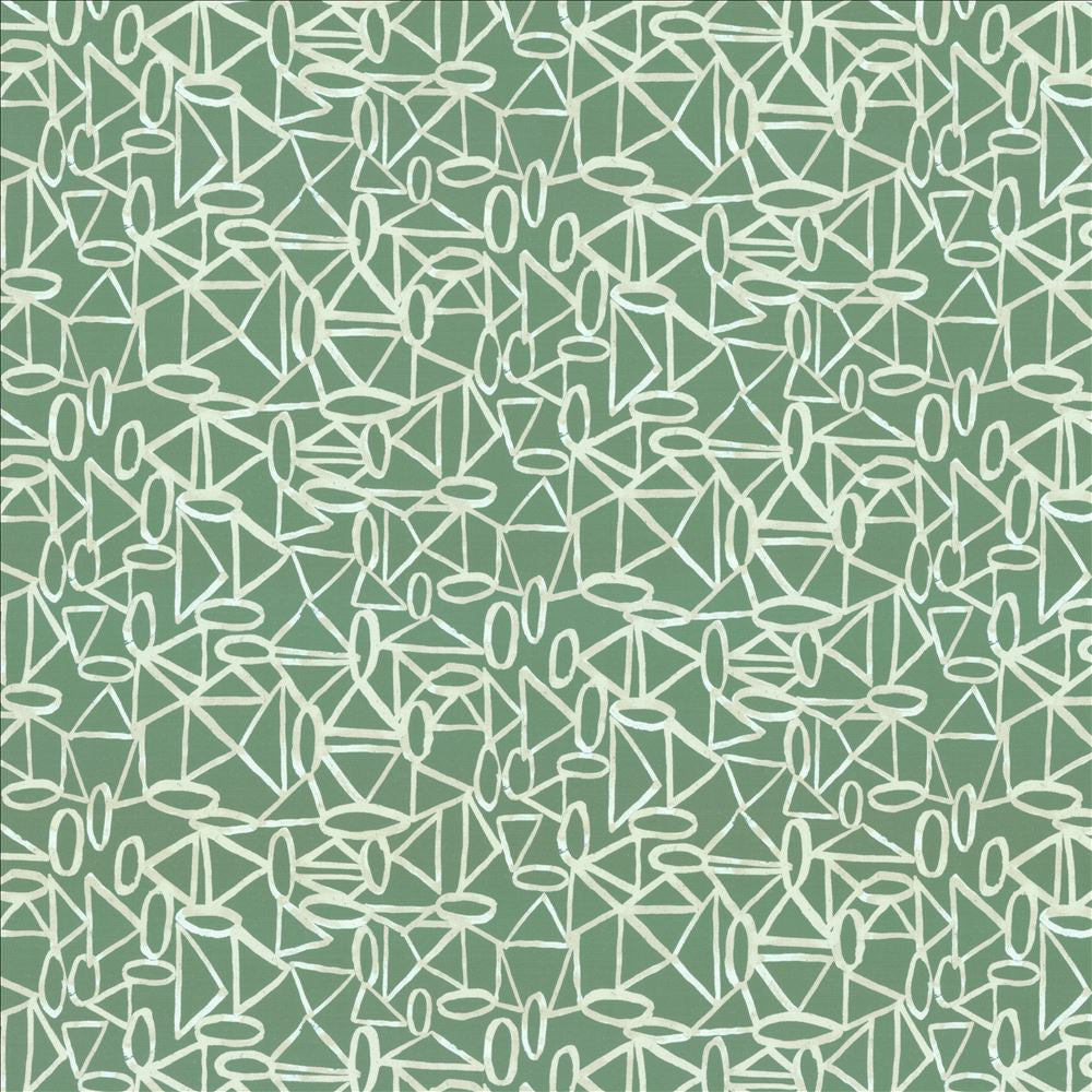 Shape Up Sage by Kasmir Designer Fabric 1453 100% Polyester
 CHINA </p><p>Repeat: Horizontal: 26 6/8 inches and Vertical: 13 2/8 inches 54 - Swanky Fabrics -
