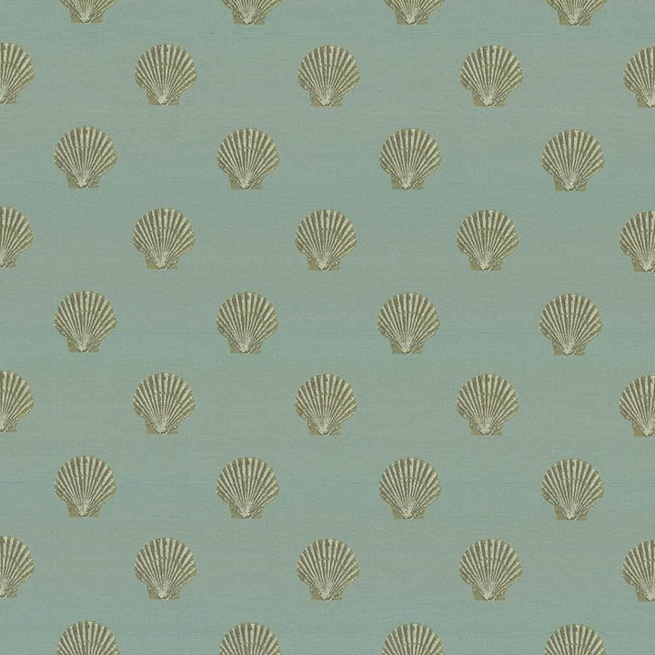 Shell Pointe Sea by Kasmir Designer Fabric 1441 100% Polyester
 CHINA </p><p>Repeat: Horizontal: 7 4/8 inches and Vertical: 7 5/8 inches 56 - Swanky Fabrics -