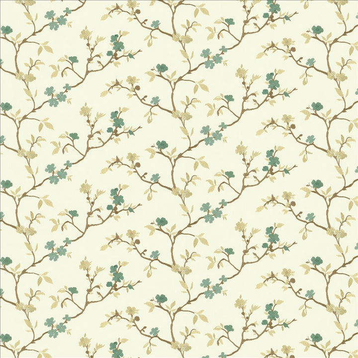 Shyla Topaz by Kasmir Designer Fabric 5156 52% Cotton
48% Polyester
 INDIA </p><p>Repeat: Horizontal: 26 inches and Vertical: 6 1/8 inches 54 - Swanky Fabrics -
