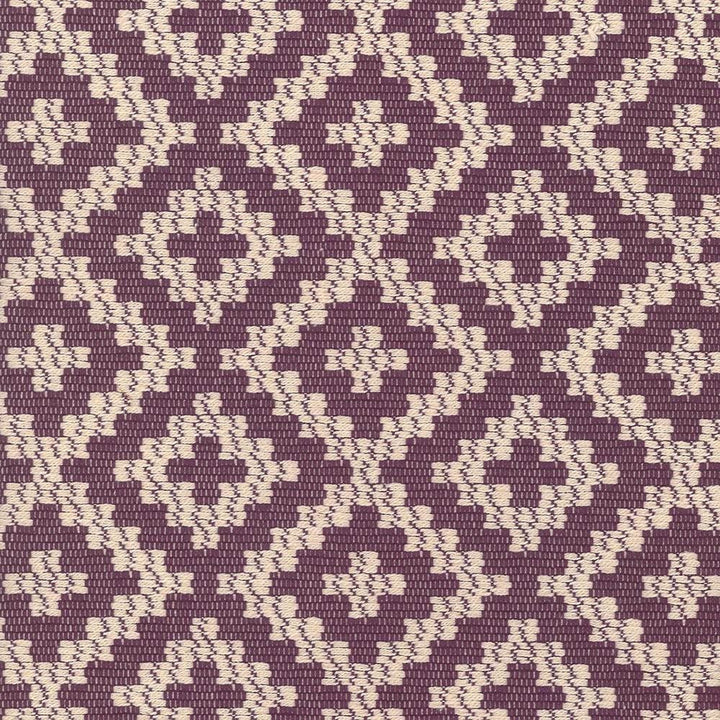 Sibley Diamond Plum by Kasmir Designer Fabric 1440 100% Cotton
 CHINA </p><p>Repeat: Horizontal: 4 6/8 inches and Vertical: 3 2/8 inches 55 - 57 - Swanky Fabrics -