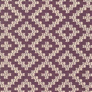 Kasmir Fabric Sibley Diamond Plum
