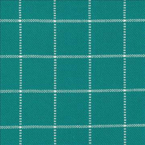 Kasmir Fabric Skylar Check Caribe