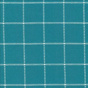 Kasmir Fabric Skylar Check Ocean