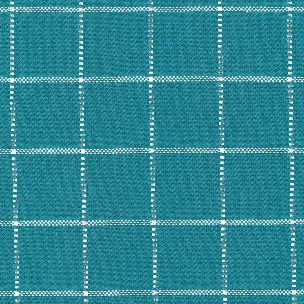 Skylar Check Ocean by Kasmir Designer Fabric 5073 100% Cotton
 INDIA 9,000 Wyzenbeek Double Rubs </p><p>Repeat: Horizontal: 2 2/8 inches and Vertical: 2 2/8 inches 54 - Swanky Fabrics -