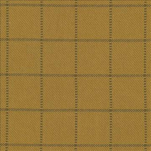 Kasmir Fabric Skylar Check Oro