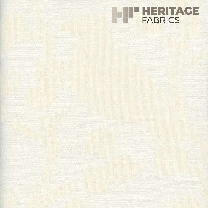 Songbird Bisque by Heritage Designer Fabric - 91% Poly +5% Cotton +4% Linnen India 15,000 Horizontal: 12.5" and Vertical: 16" 54" - Swanky Fabrics -