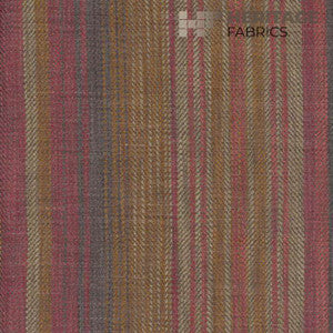 Roth & Tompkins Fabric Sonoma Stripe Currant