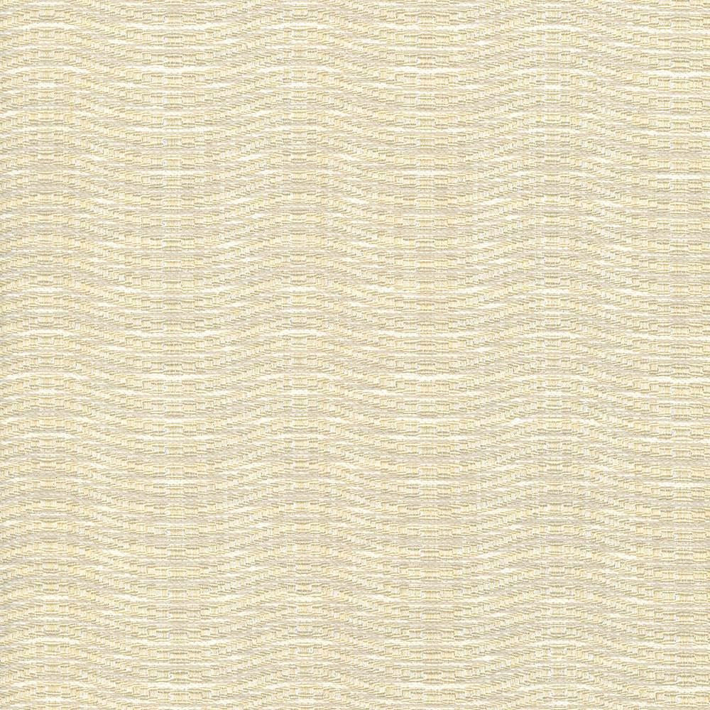 Sound Wave Vanilla by Kasmir Designer Fabric See sample 100% Polyester
 CHINA 15,000 Wyzenbeek Double Rubs </p><p>Repeat: Horizontal: 3 6/8 inches and Vertical: 3/8 inches 56 - Swanky Fabrics -