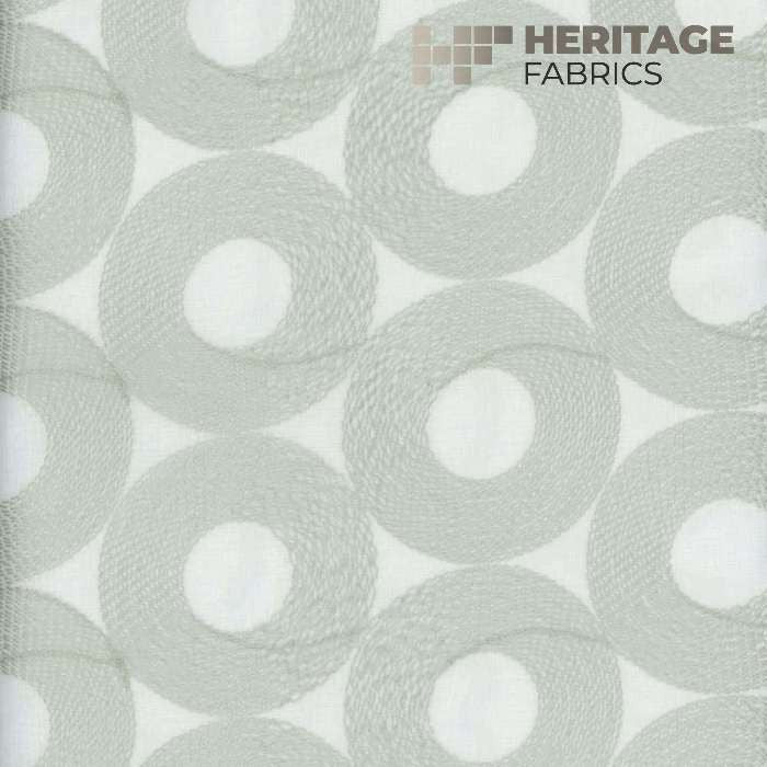 Spheres Rain by Heritage Designer Fabric - 100% Polyester Turkey Horizontal: 5.5" and Vertical: 3" 54" - Swanky Fabrics -