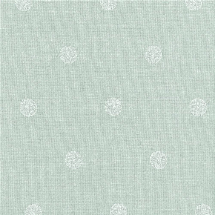 Spot The Dots Glacier by Kasmir Designer Fabric 1442 100% Polyester
Embroidery
100% Rayon
 INDIA </p><p>Repeat: Horizontal: 5 inches and Vertical: 4 2/8 inches 51 - 55 - Swanky Fabrics -