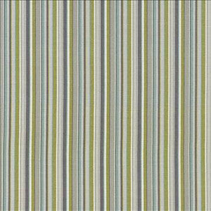 Kasmir Fabric Spring Stripe Pebble Beach