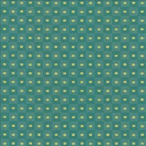 Kasmir Fabric Square Pegs Sea Blue