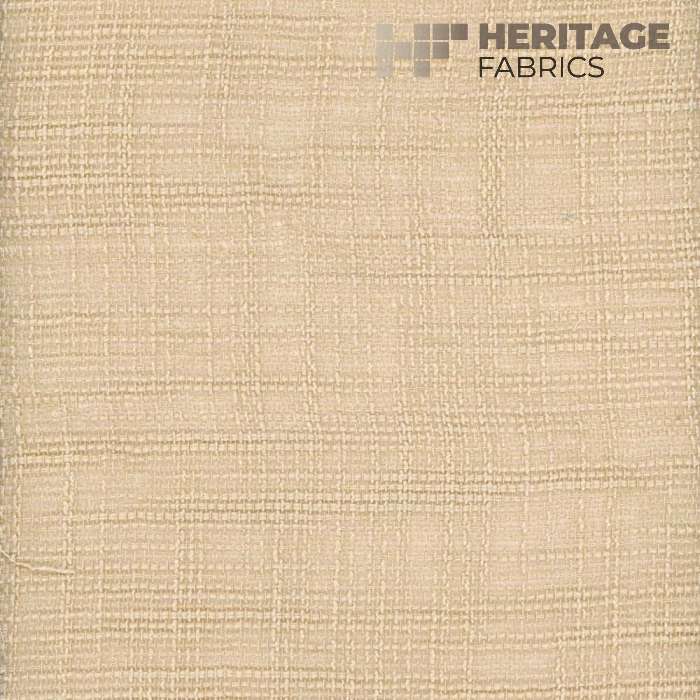 Stewart Flax by Heritage Fabric - 100% Polyester India Horizontal: N/A and Vertical: N/A 54" - Fabric Carolina -