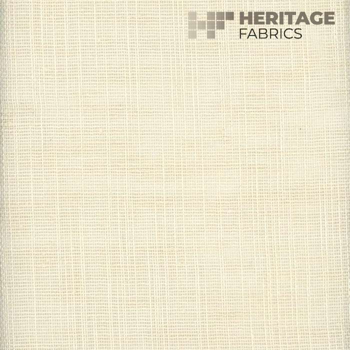 Stewart Vanilla by Heritage Fabric - 100% Polyester India Horizontal: N/A and Vertical: N/A 54" - Fabric Carolina -