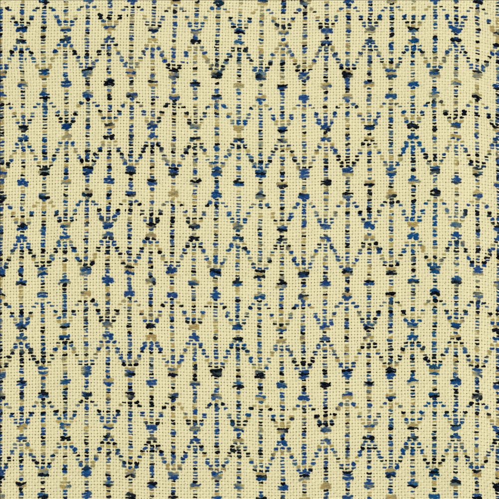 Stitch Lapis by Kasmir Designer Fabric 5154 63% Cotton
37% Polyester
 INDIA 51,000 Wyzenbeek Double Rubs </p><p>Repeat: Horizontal: 1 4/8 inches and Vertical: 3 4/8 inches 54 - Swanky Fabrics -