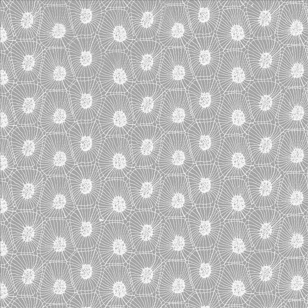 Stratagems White by Kasmir Designer Fabric 5108 100% Polyester TURKEY Not Tested Horizontal: 5 6/8 inches and Vertical: 4 inches 58 - Swanky Fabrics -