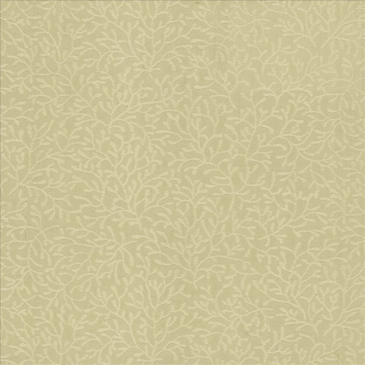 Subtle Vine Ivory  by Kasmir Designer Fabric 5118 100% Polyester
 USA 30,000 Wyzenbeek Double Rubs Horizontal: 29 4/8 inches and Vertical: 13 6/8 inches 57  - Swanky Fabrics -