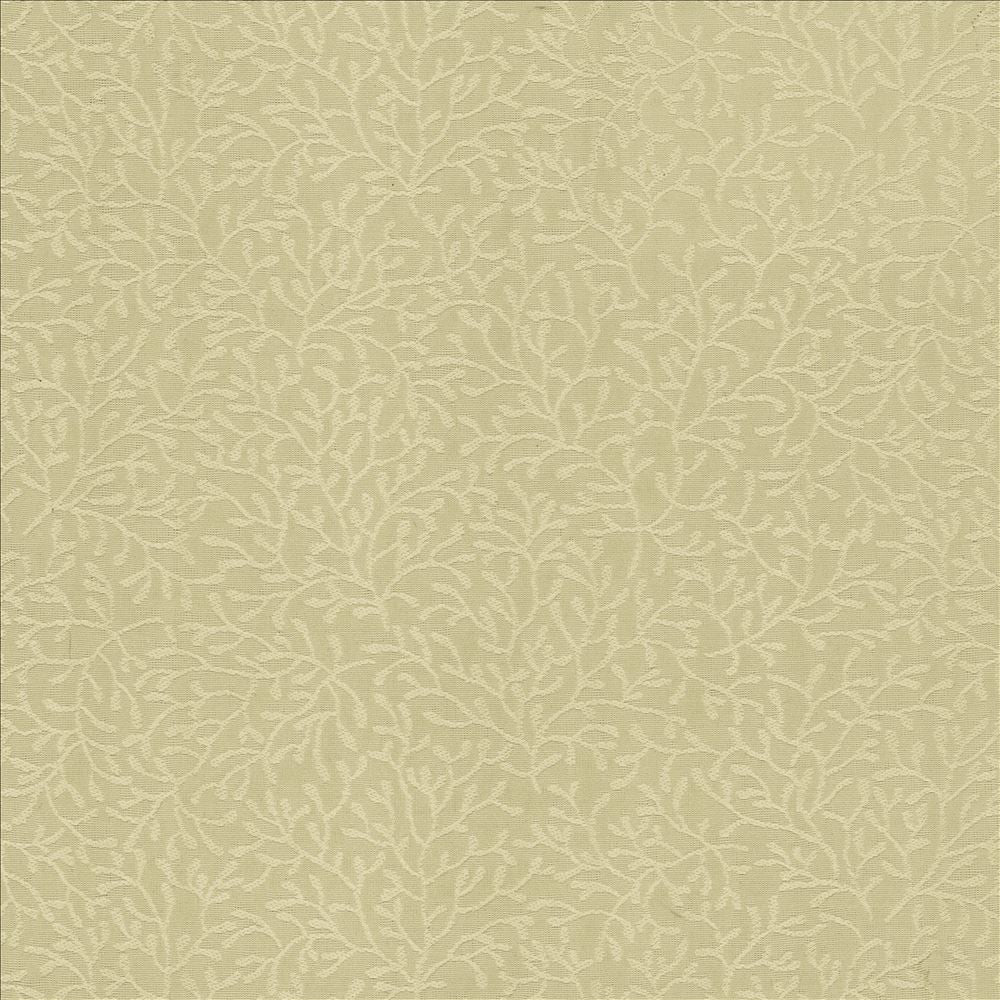 Subtle Vine Ivory by Kasmir Designer Fabric See sample 100% Polyester
 USA 30,000 Wyzenbeek Double Rubs </p><p>Repeat: Horizontal: 29 4/8 inches and Vertical: 13 6/8 inches 53 - Swanky Fabrics -