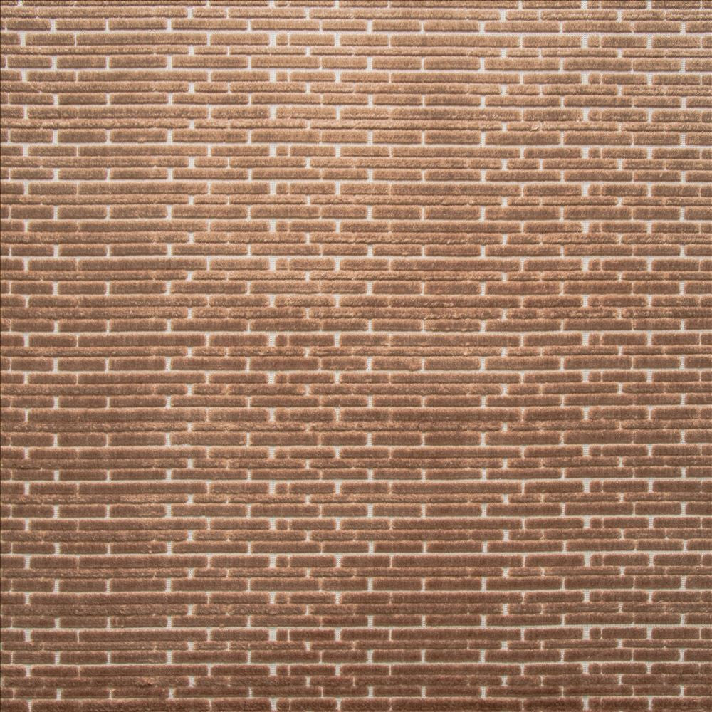 Subway Rose  by Kasmir Designer Fabric 5146 62% Viscose
38% Polyester
 CHINA 15,000 Wyzenbeek Double Rubs Horizontal: 7 1/8 inches and Vertical: 1 inches 56  - Swanky Fabrics -