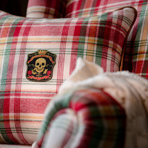 Mind the Gap Pillow Mind The Gap SULLIVAN PLAID Wool Cushion (LC40150)