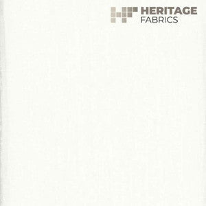 Heritage Fabric Sussex Whitelinen