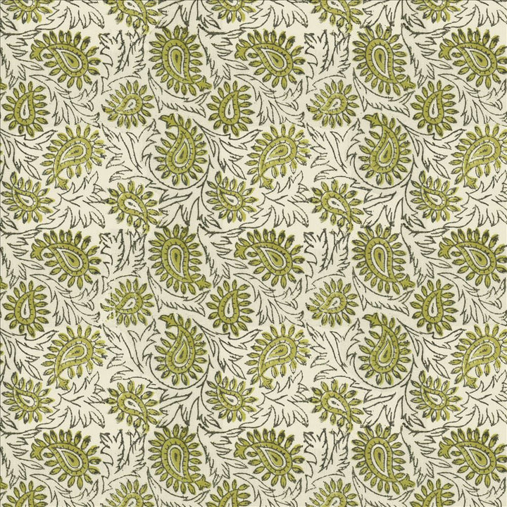 Swansea Leaf Olive by Kasmir Designer Fabric 5124 52% Linen
48% Cotton
 INDIA </p><p>Repeat: Horizontal: 6 4/8 inches and Vertical: 6 4/8 inches 53 - Swanky Fabrics -