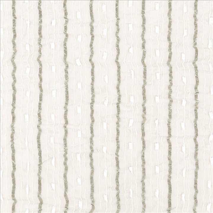 Sway Silver by Kasmir Designer Fabric 5076 100% Polyester
 CHINA </p><p>Repeat: Horizontal: 1 4/8 inches and Vertical: N/A 106 - 118 - Swanky Fabrics -