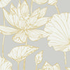 Thibaut Wallpaper LAVENDER - Yellow