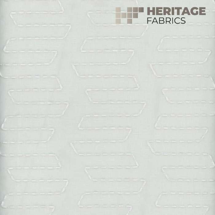 Sydney Winter White by Heritage Fabric - USA or Imported Horizontal: and Vertical: - Fabric Carolina -