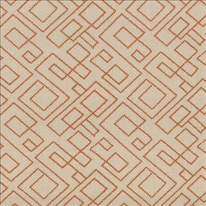 Kasmir Fabric Tallmadge Fret Pumpkin