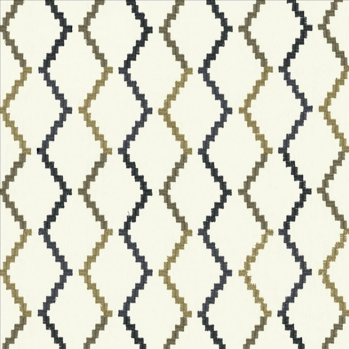 Tejas Slate by Kasmir Designer Fabric See sample 77% Cotton
23% Polyester
 INDIA Not Tested </p><p>Repeat: Horizontal: 4 inches and Vertical: 7 4/8 inches 58 - Swanky Fabrics -