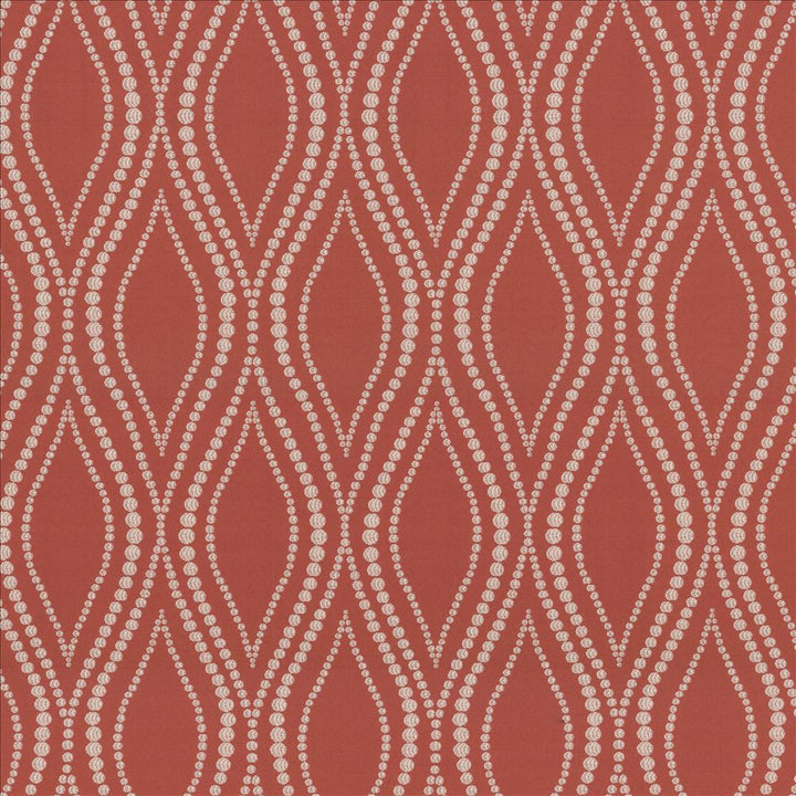 Tete-A-Tete Watermelon by Kasmir Designer Fabric See sample 79% Polyester
21% Rayon
 CHINA 12,000 Wyzenbeek Double Rubs </p><p>Repeat: Horizontal: 4 4/8 inches and Vertical: 10 4/8 inches 54 - Swanky Fabrics -