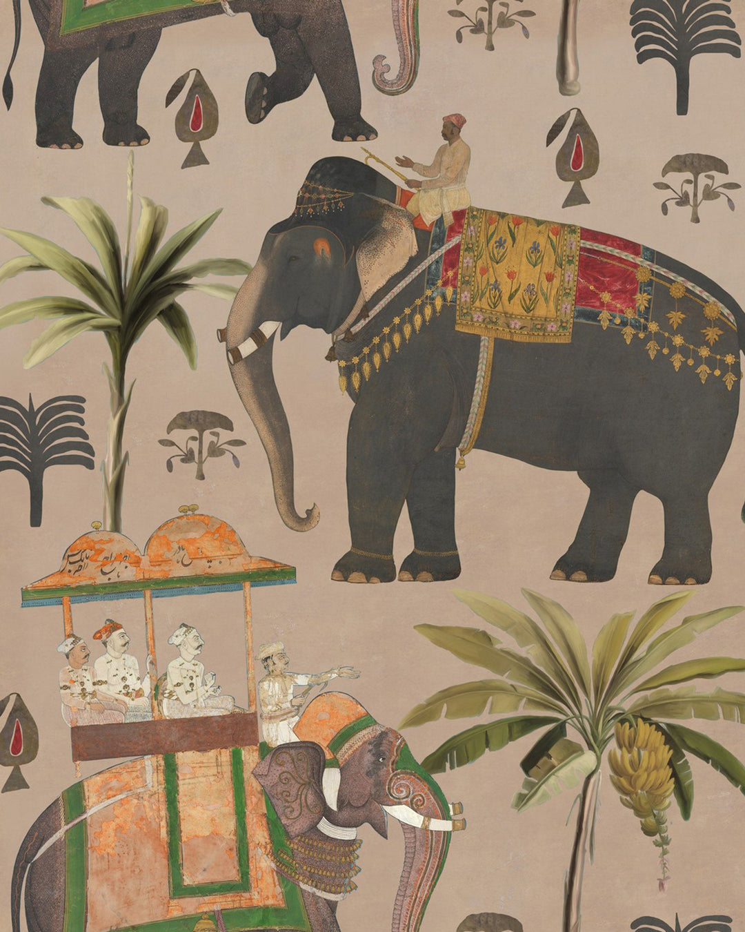 The Procession Taupe wallpaper by Mind the Gap (WP20258), swatch