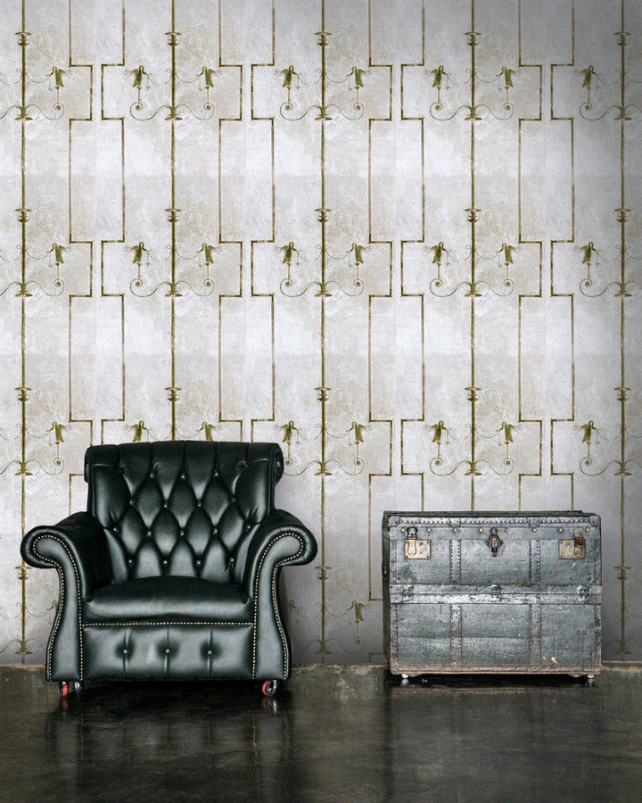 Mind The Gap Wallpaper THE SWAN Wallpaper (WP20199) | WP20199 | PREMIUM DESIGNER WALLPAPER COLLECTION | 3 rolls x 20.5 x 118.1 in | 0.52m / 20.5in | 3m / 118in | 4.65mp | 62cm / 24.4in | Taupe, Yellow | Non-woven | Paste the wall | 3-rolls in a box | Fabric Carolina | https://www.fabriccarolina.com/