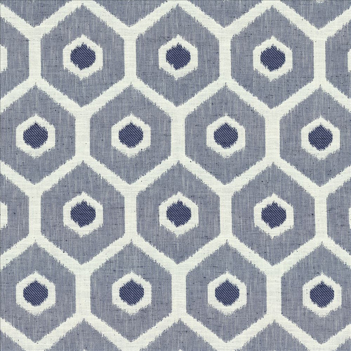 Thenia Midnight  by Kasmir Designer Fabric 1477 58% Cotton 42% Polyester  INDIA  </p><p>Repeat: Horizontal: 7 2/8 inches and Vertical: 12 3/8 inches 55  - Swanky Fabrics -