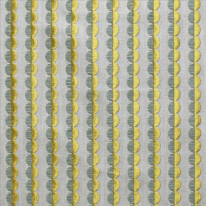 Tieling Lime  by Kasmir Designer Fabric 1477 83% Polyester 11% Cotton 6% Linen  INDIA  </p><p>Repeat: Horizontal: 1 1/8 inches and Vertical: 5/8 inches 53  - Swanky Fabrics -