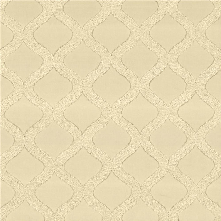 Time After Time Pearl by Kasmir Designer Fabric 1416 100% Polyester INDIA 13,500 Wyzenbeek Double Rubs Horizontal: 4 2/8 inches and Vertical: 4 4/8 inches 51 - 56 - Swanky Fabrics -