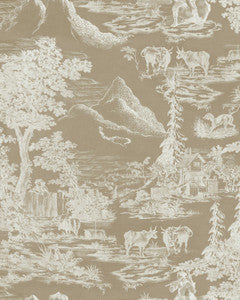 Mind the Gap Wallpaper Mind The Gap   TOILE DU TYROL Taupe   (WP30148)
