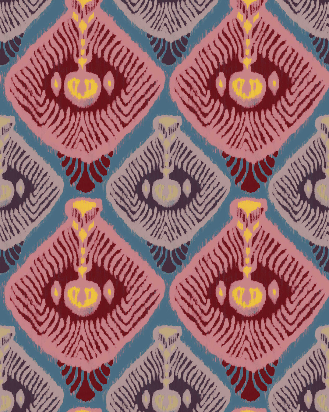 Mind The Gap Wallpaper TOROCKO Azure Wallpaper (WP20920) - Fabric Carolina