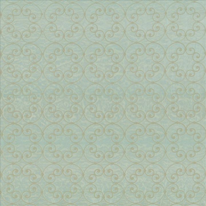Tracery Mist by Kasmir Designer Fabric See sample 100% Polyester
Embroidery
100% Polyester
 CHINA Not Tested </p><p>Repeat: Horizontal: 5 6/8 inches and Vertical: 5 6/8 inches 56 - Swanky Fabrics -