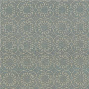 Kasmir Fabric Tracery Steel Blue
