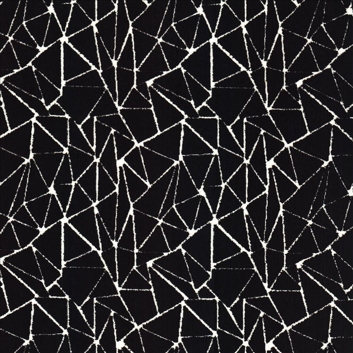 Trajectory Black  by Kasmir Designer Fabric 1473 88% Viscose 12% Polyester  INDIA  </p><p>Repeat: Horizontal: 7 2/8 inches and Vertical: 7 6/8 inches 59  - Swanky Fabrics -