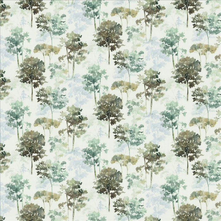 Tranquil Trees Sky by Kasmir Designer Fabric 1453 100% Cotton
 INDIA 9,000 Wyzenbeek Double Rubs </p><p>Repeat: Horizontal: 27 inches and Vertical: 13 4/8 inches 54 - Swanky Fabrics -
