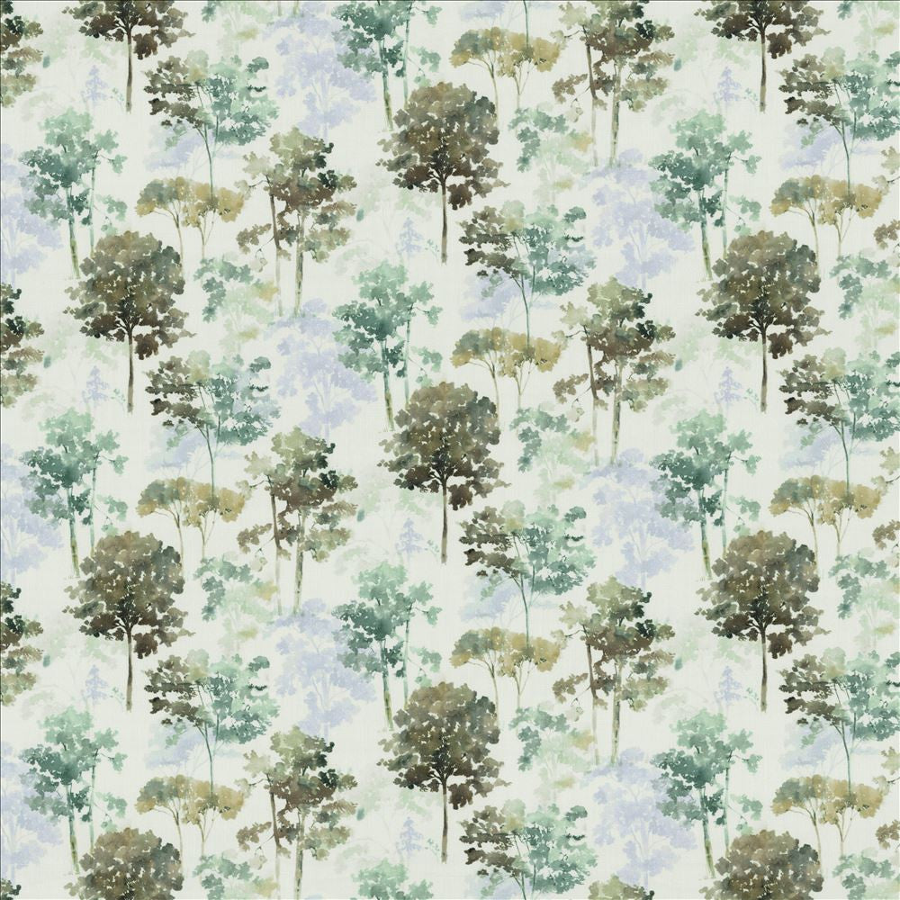 Tranquil Trees Sky by Kasmir Designer Fabric See sample 100% Cotton
 INDIA 9,000 Wyzenbeek Double Rubs </p><p>Repeat: Horizontal: 27 inches and Vertical: 13 4/8 inches 54 - Swanky Fabrics -