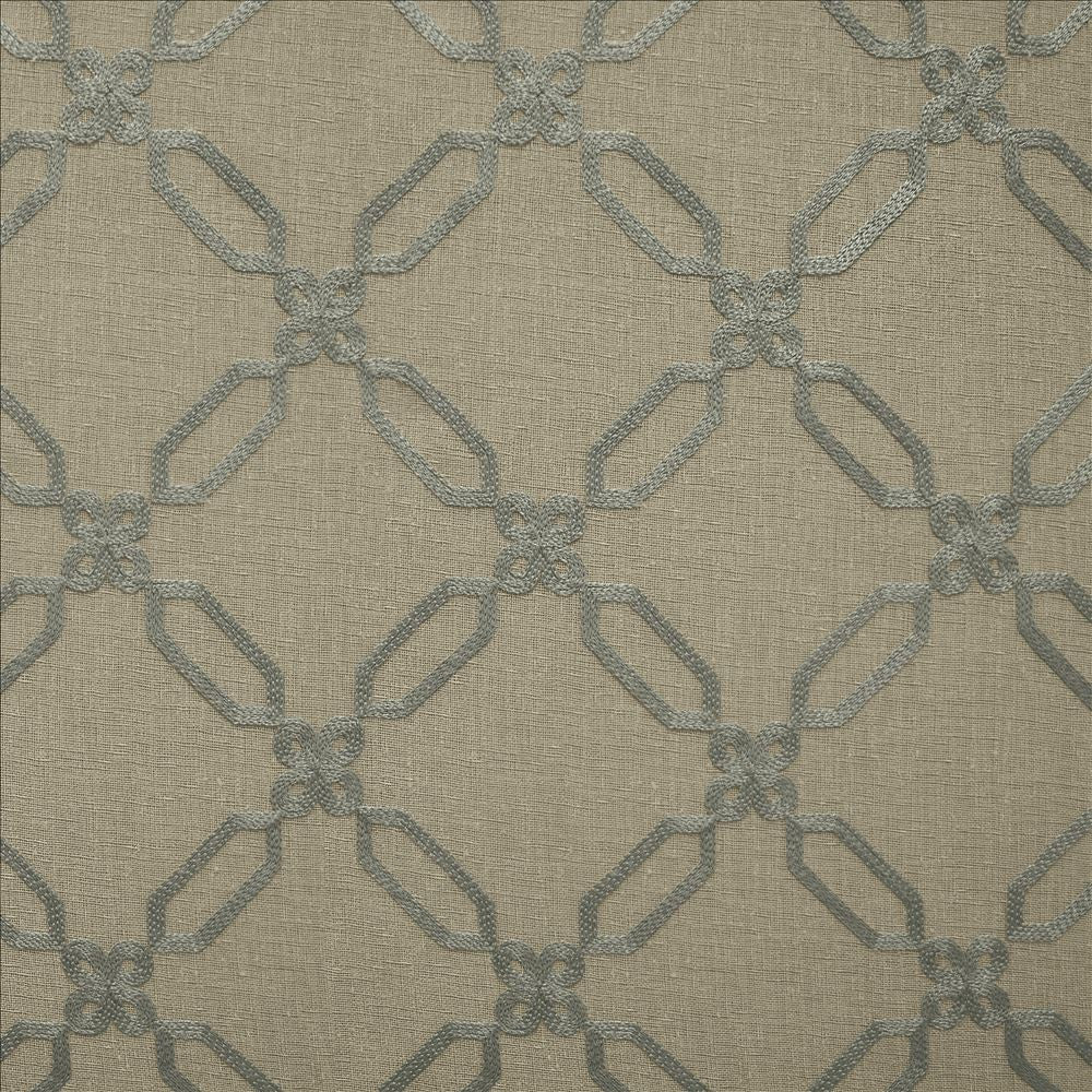 Transport Silver by Kasmir Designer Fabric 5108 100% Polyester
 CHINA Not Tested </p><p>Repeat: Horizontal: 6 inches and Vertical: 6 inches 56 - Swanky Fabrics -