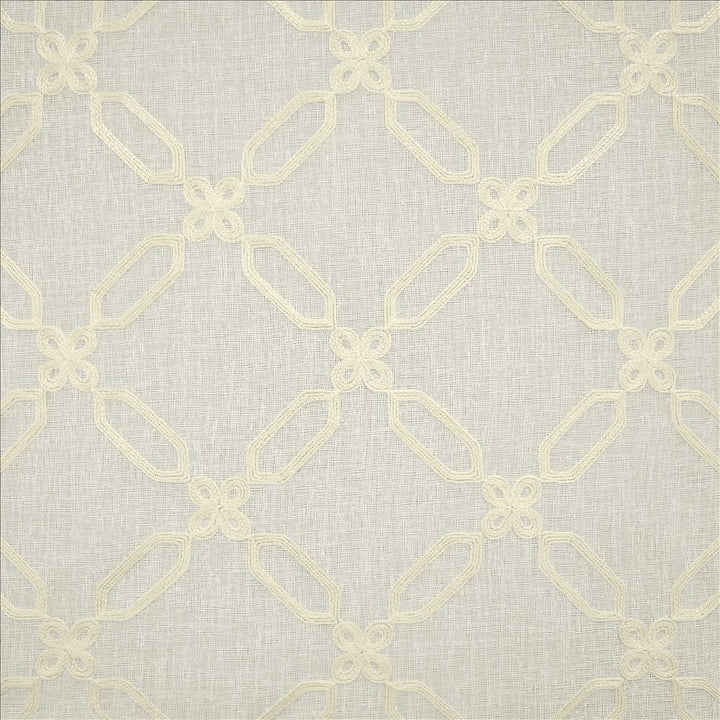 Transport White by Kasmir Designer Fabric 5108 100% Polyester
 CHINA Not Tested </p><p>Repeat: Horizontal: 6 inches and Vertical: 6 inches 56 - Swanky Fabrics -